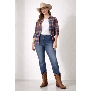 Levi’s Classic Straight Women’s Jeans Size 8 Medium Vintage Fade Blue Denim